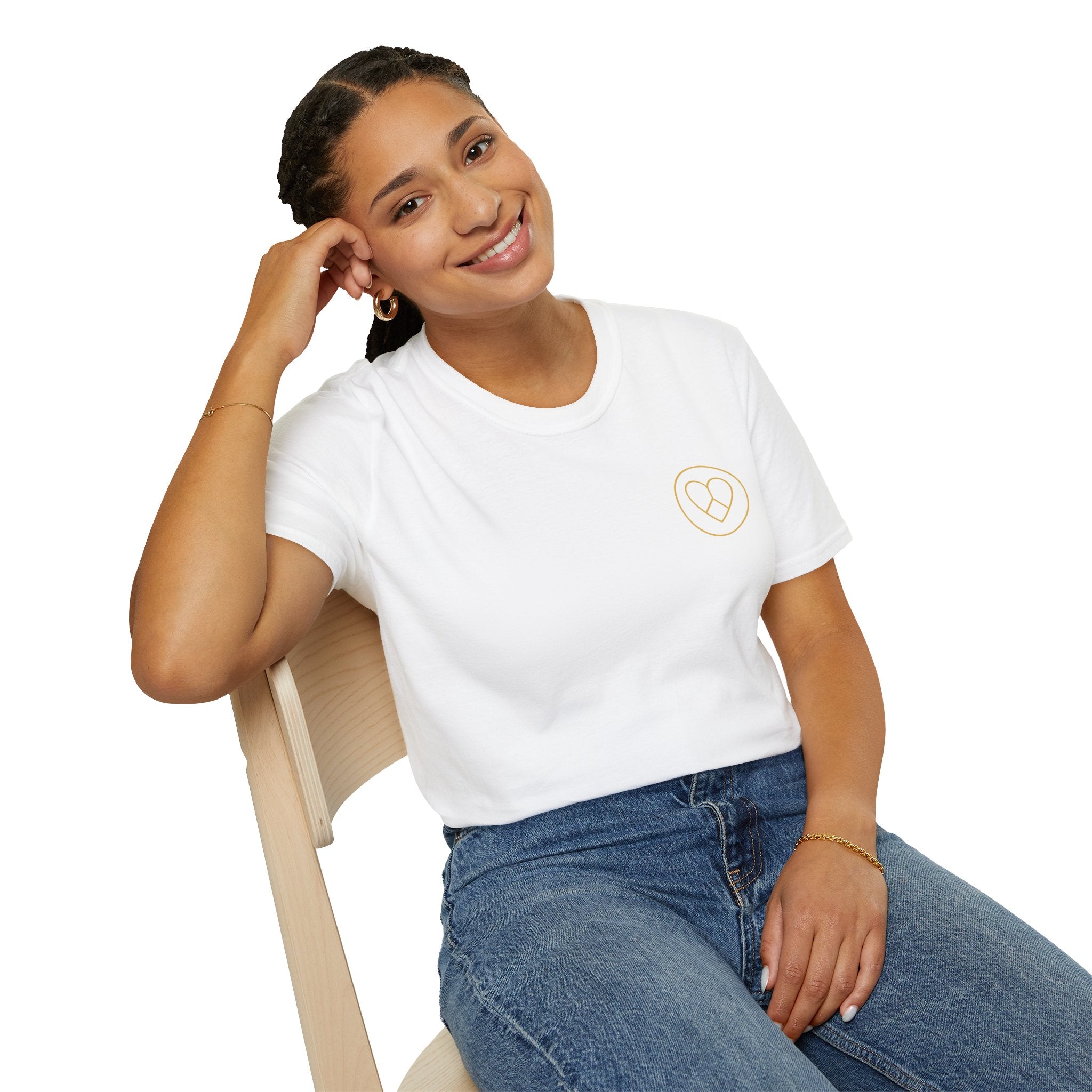 AZIYIA Signature Logo T-Shirt | Peace • Love • Unity | Premium Unisex Tee