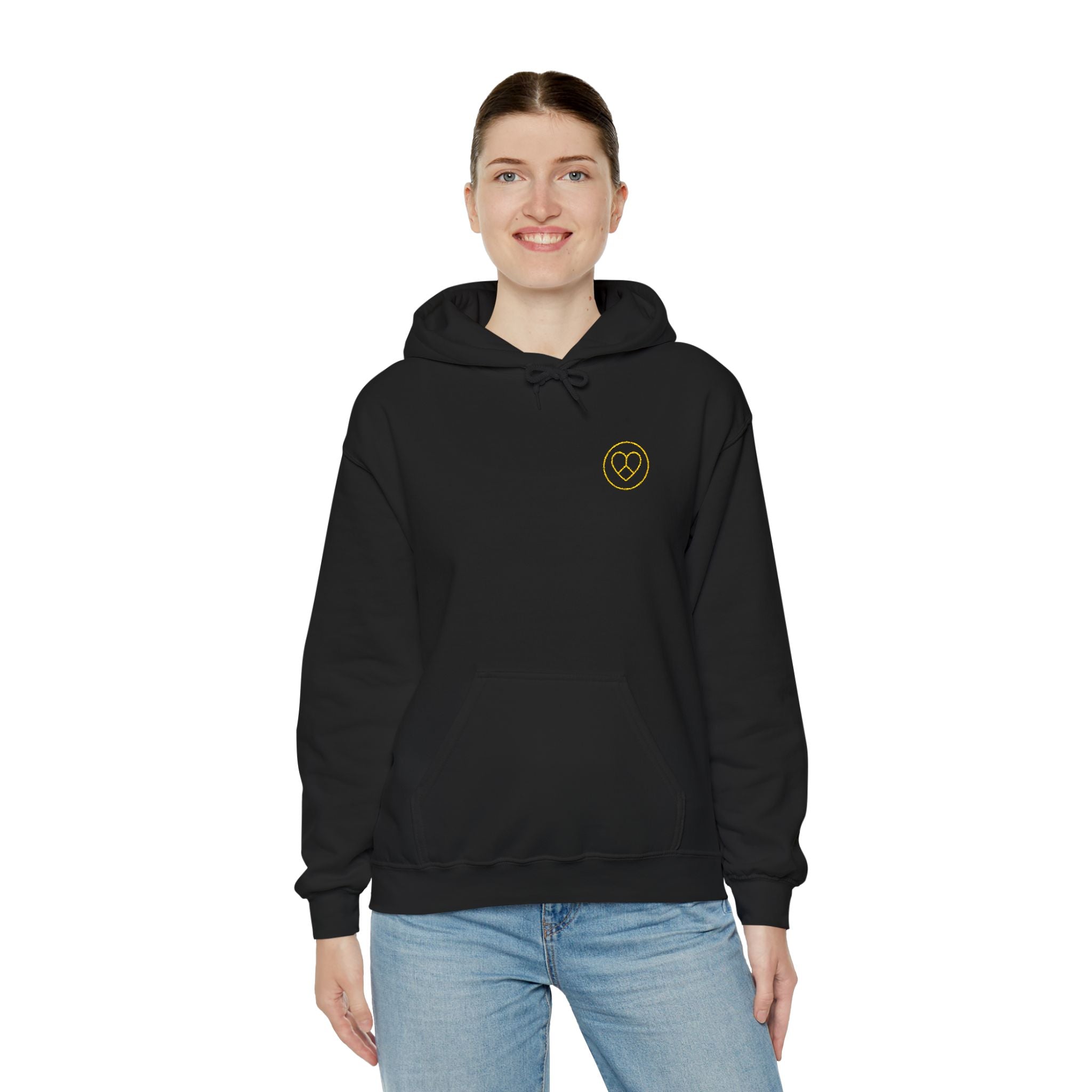 AZIYIA Signature Hoodie – Peace, Love & Unity Hoodie