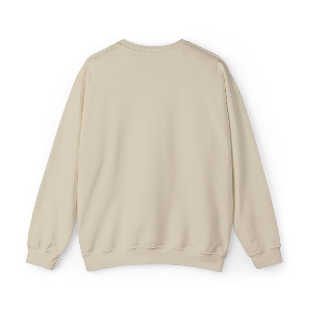 AZIYIA Signature Crewneck Sweatshirt | Peace, Love & Unity Embroidered Jumper
