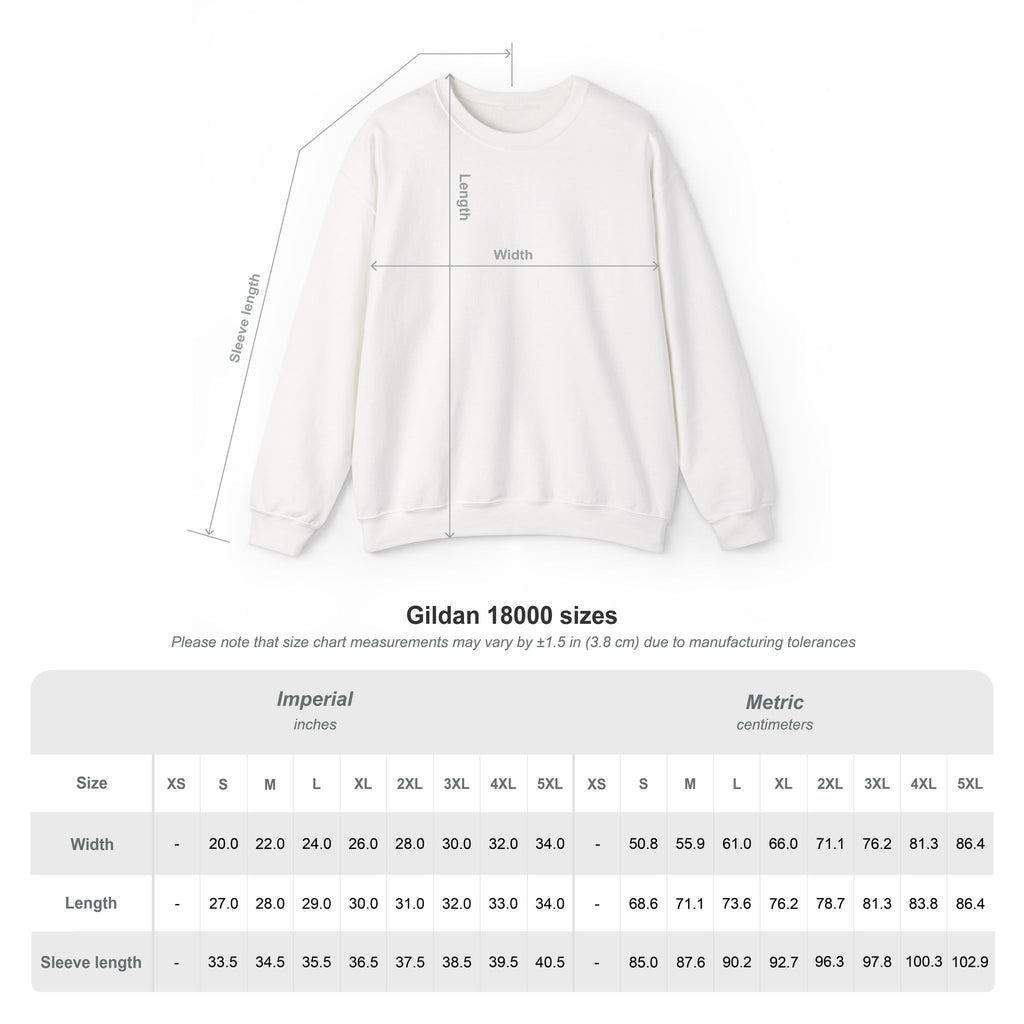 AZIYIA Signature Crewneck Sweatshirt | Peace, Love & Unity Embroidered Jumper