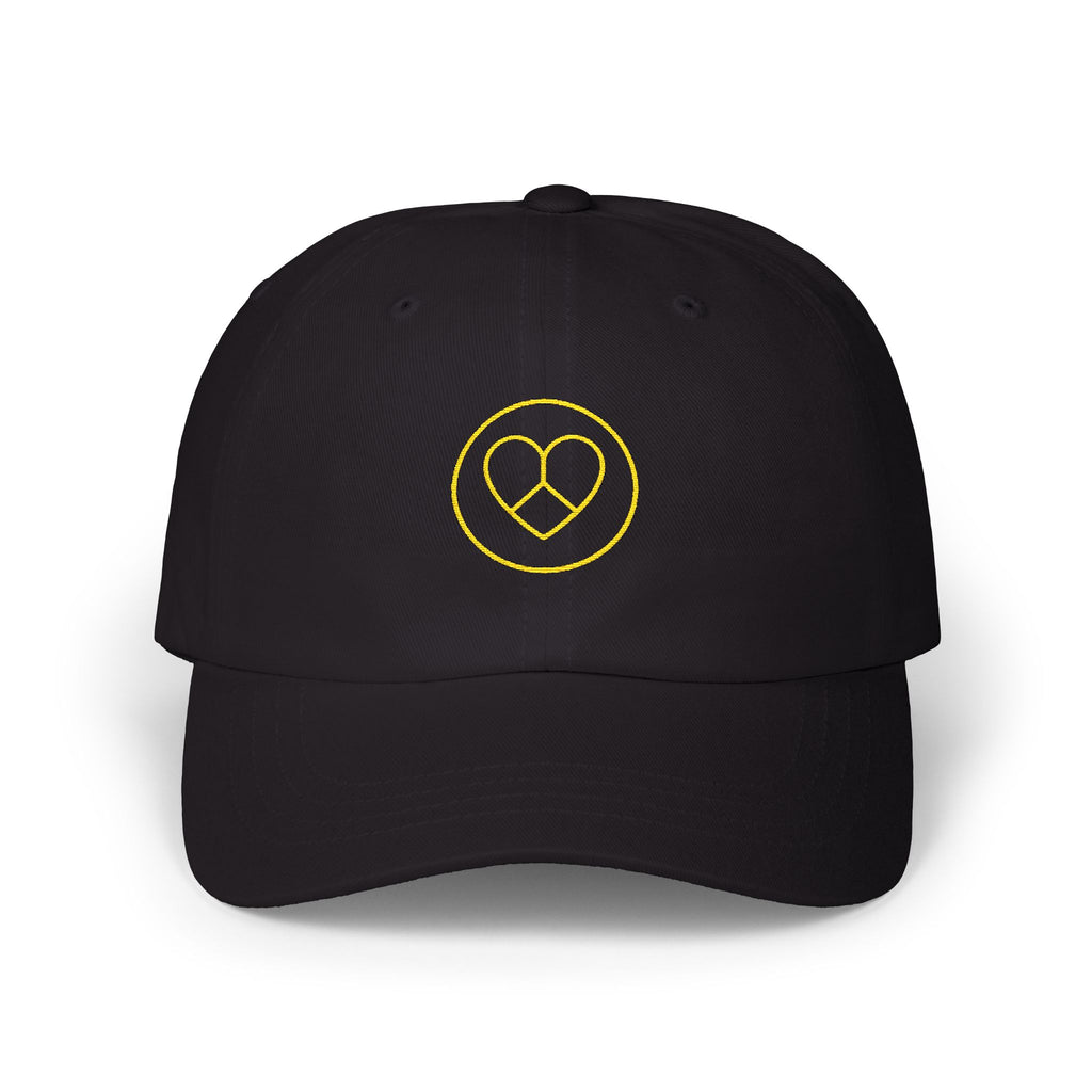 AZIYIA Signature Cap | Embroidered Minimalist Hat | Peace Love Unity