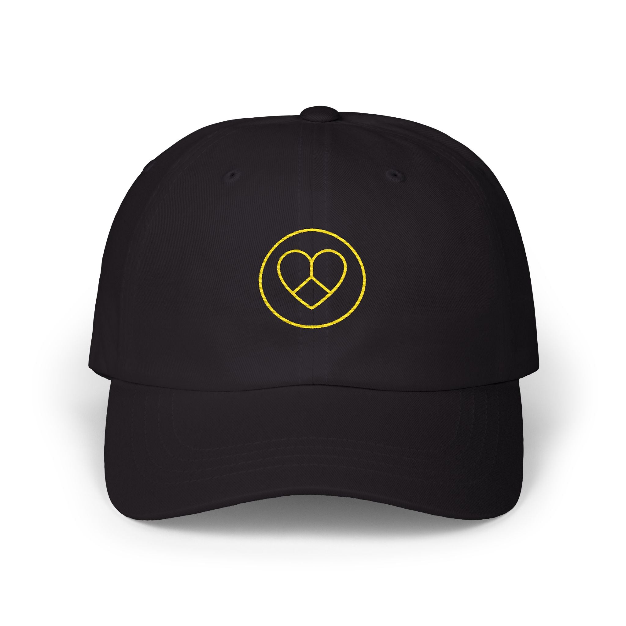 AZIYIA Signature Cap | Embroidered Minimalist Hat | Peace Love Unity
