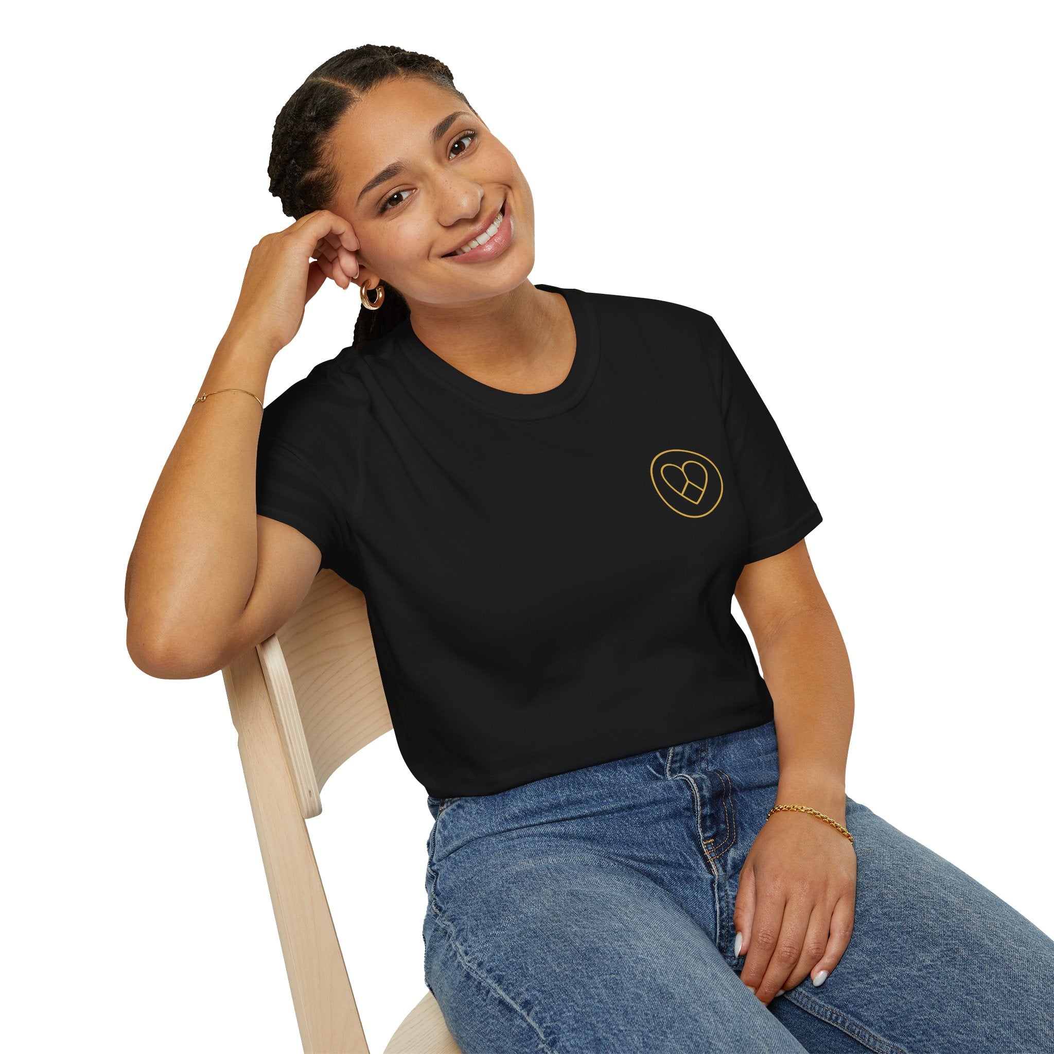 AZIYIA Signature Logo T-Shirt | Peace • Love • Unity | Premium Unisex Tee