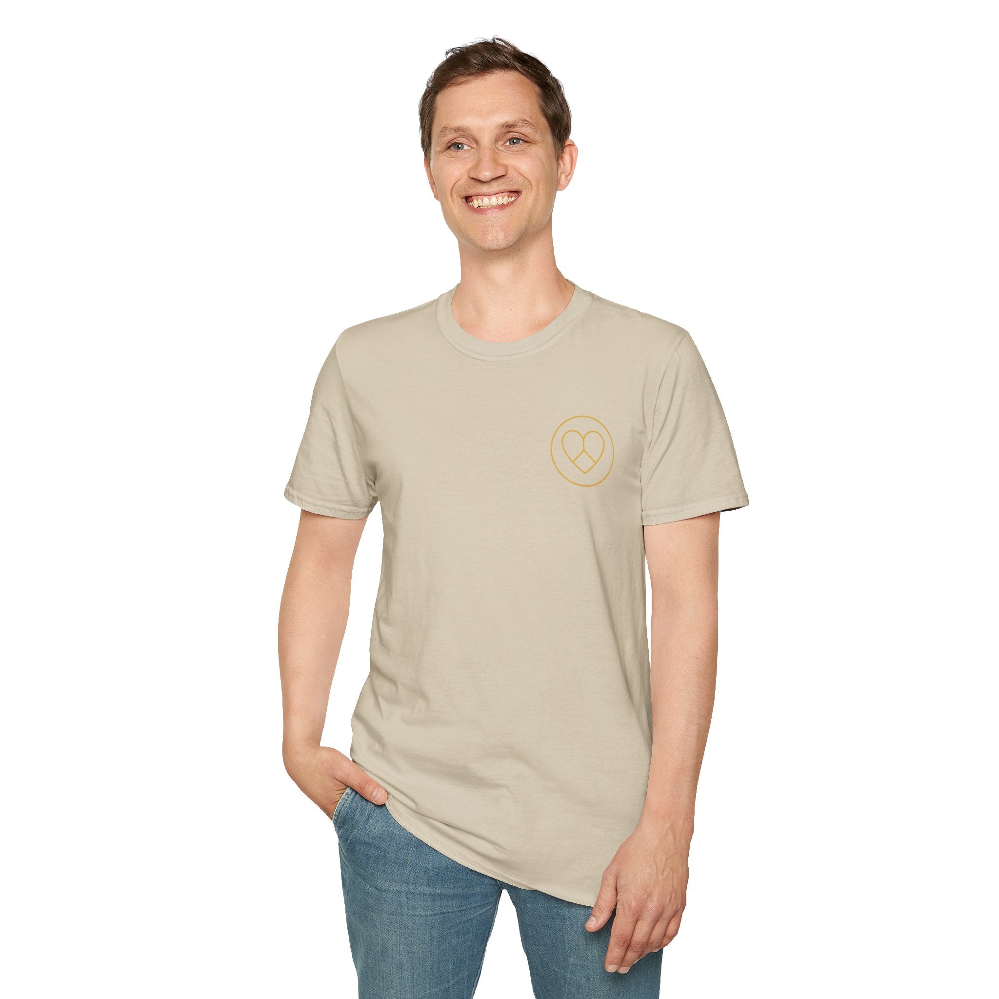 AZIYIA Signature Logo T-Shirt | Peace • Love • Unity | Premium Unisex Tee
