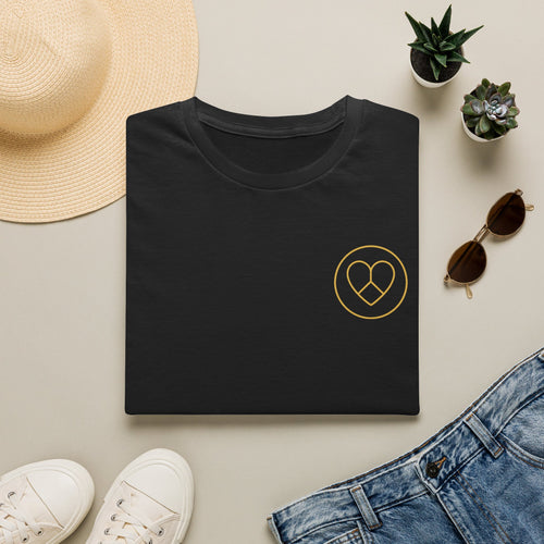 AZIYIA Signature Logo T-Shirt | Peace • Love • Unity | Premium Unisex Tee