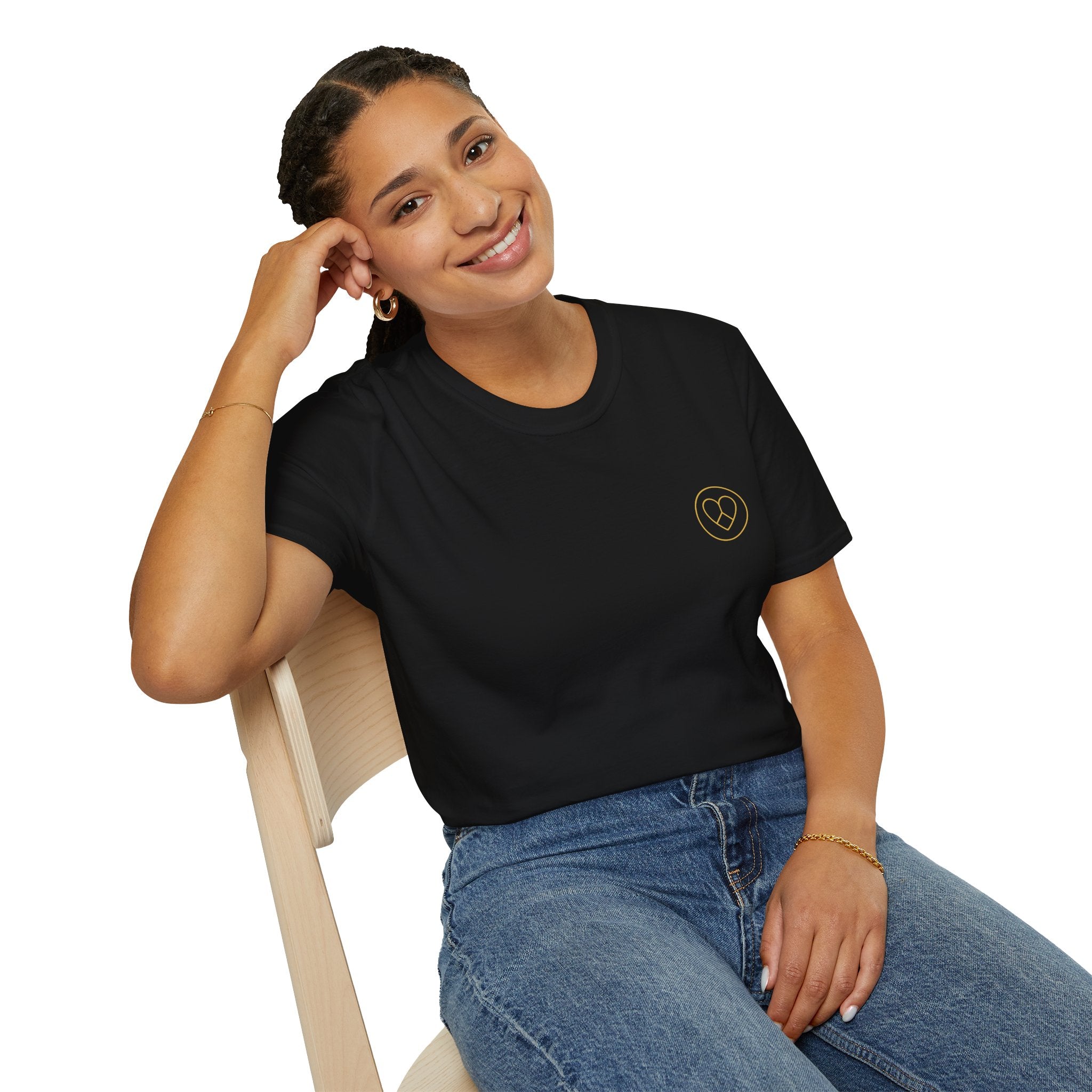 AZIYIA Signature Logo T-Shirt | Peace • Love • Unity | Premium Unisex Tee