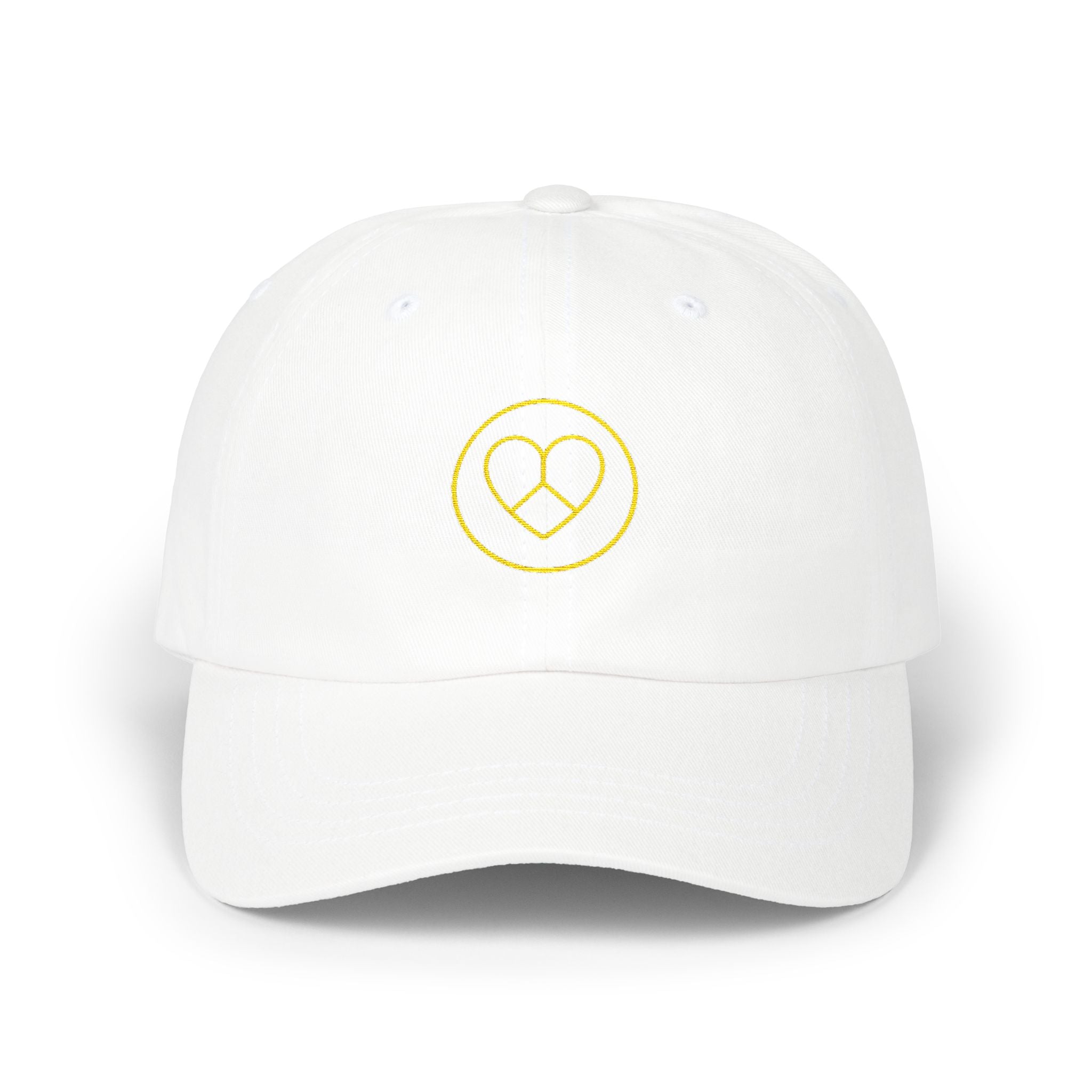AZIYIA Signature Cap | Embroidered Minimalist Hat | Peace Love Unity