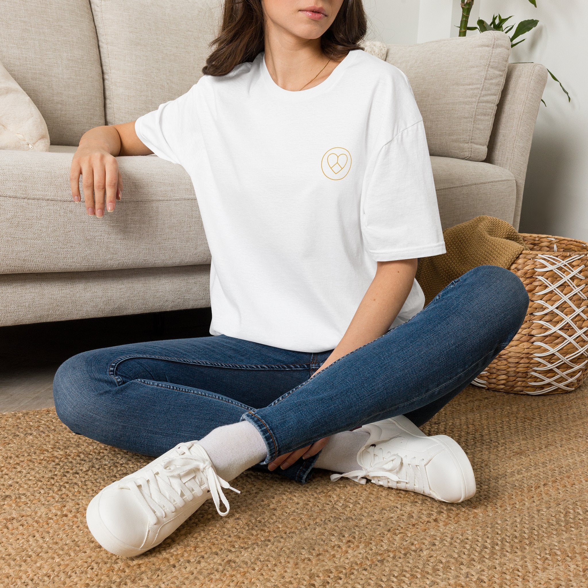 AZIYIA Signature Logo T-Shirt | Peace • Love • Unity | Premium Unisex Tee