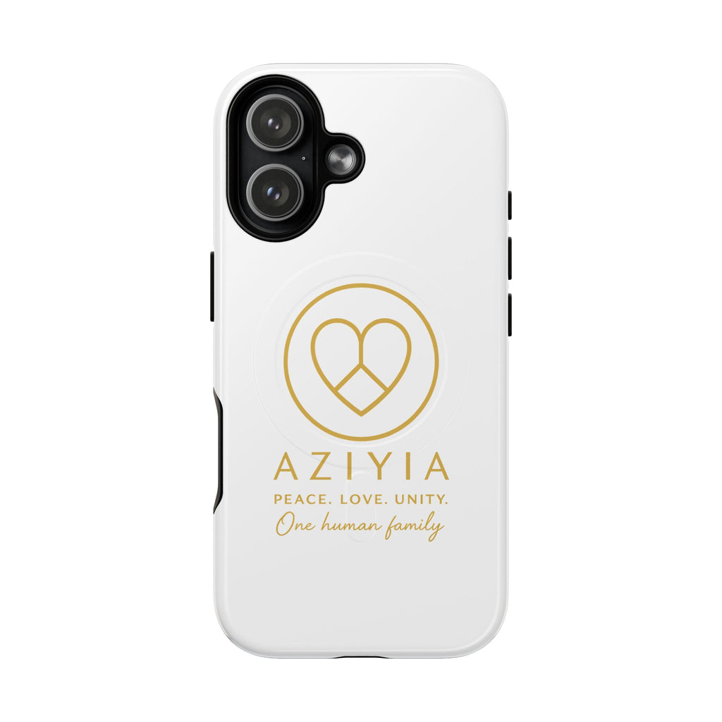 AZIYIA Signature Magnetic Phone Case | Peace. Love. Unity. One Human Family.