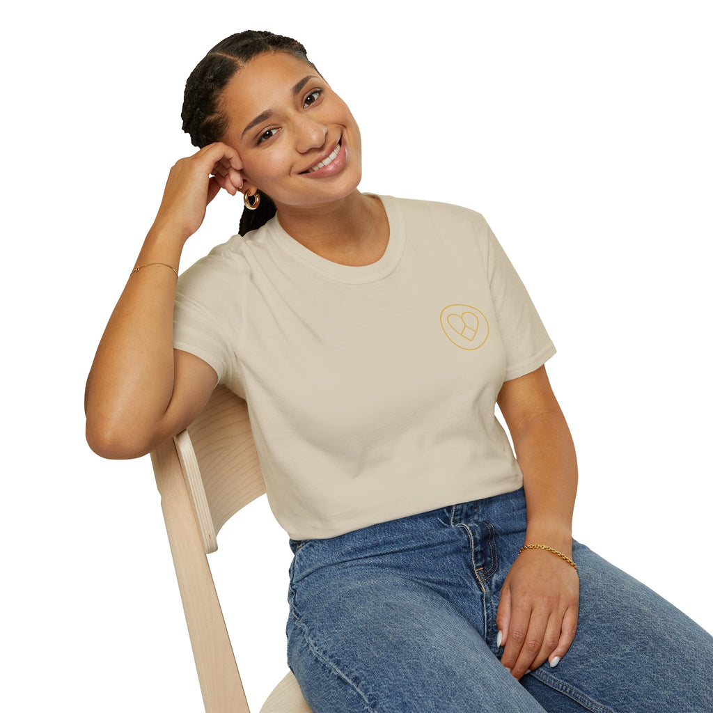 AZIYIA Signature Logo T-Shirt | Peace • Love • Unity | Premium Unisex Tee