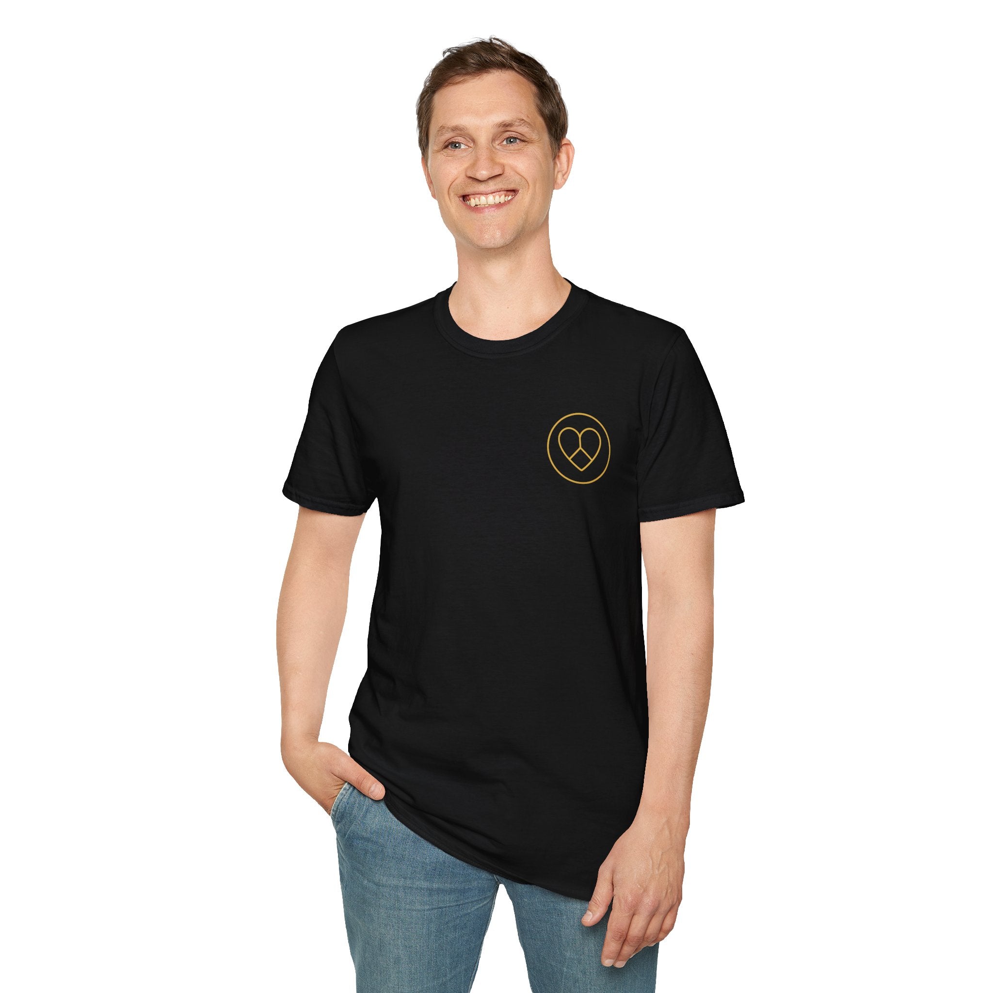 AZIYIA Signature Logo T-Shirt | Peace • Love • Unity | Premium Unisex Tee