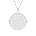 AZIYIA Signature Pendant Necklace | Peace. Love. Unity. One Human Family.