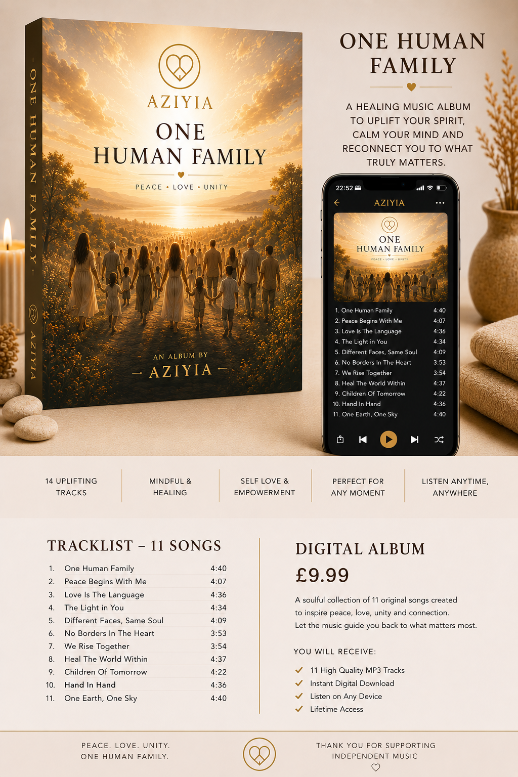 One Human Family Album  - Digital Album