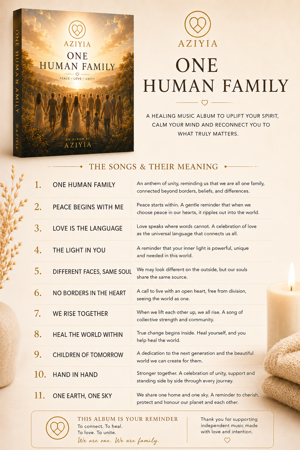 One Human Family Album  - Digital Album