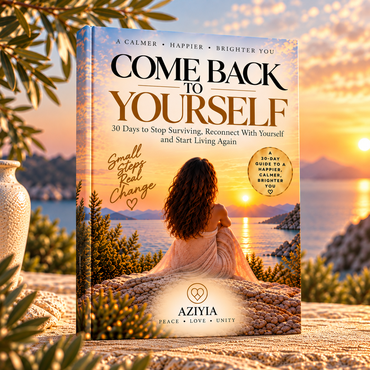 AZIYIA : Come Back To Yourself: 30 Days to Stop Surviving, Reconnect With Yourself and Start Living Again