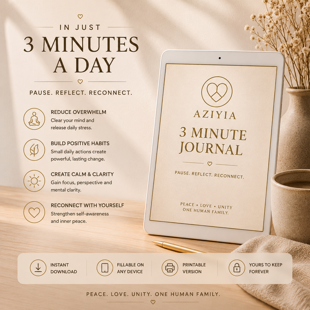 AZIYIA 3 Minute Journal